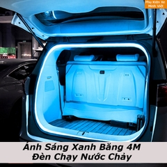DẢI ĐÈN LED CỐP XE TỰ ĐỘNG 2M - 4M – SILICON CAO CẤP– ÁNH SÁNG 360° – LẮP ĐẶT DỄ DÀNG 12V