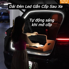 DẢI ĐÈN LED CỐP XE TỰ ĐỘNG 2M - 4M – SILICON CAO CẤP– ÁNH SÁNG 360° – LẮP ĐẶT DỄ DÀNG 12V