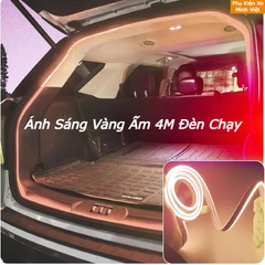 DẢI ĐÈN LED CỐP XE TỰ ĐỘNG 2M - 4M – SILICON CAO CẤP– ÁNH SÁNG 360° – LẮP ĐẶT DỄ DÀNG 12V