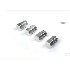 Bộ 4 Nắp Chụp Trang Trí  Bảo Vệ Van Ô Tô Xe Máy Đúc Hợp Kim Siêu Bền