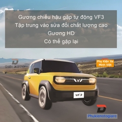 Gương Gập Điện Vinfast VF3 Cắm Jack Zin – Lắp Đặt Dễ Dàng Lắp Đặt