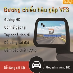 Gương Gập Điện Vinfast VF3 Cắm Jack Zin – Lắp Đặt Dễ Dàng Lắp Đặt