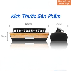 Bảng Ghi Số Điện Thoại Ô Tô Cao Cấp, Mẫu Mới Dễ Dàng Lắp Đặt Trên  Xe