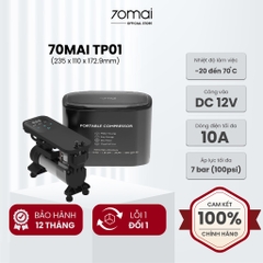 Máy Bơm Lốp Ô Tô Xiaomi TP01-Thiết Kế Thông Minh - Bơm Nhanh -Tiện Lợi