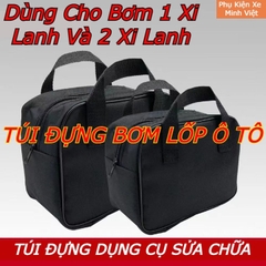 Túi Đựng Bơm Lốp Ô Tô – Phù Hợp Xi Lanh Đơn & Xi Lanh Đôi