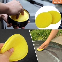 Combo 6–12 Mút Xốp Đánh Bóng Sơn & Nội Thất Ô Tô Xe Máy – Hình Tròn 10cm
