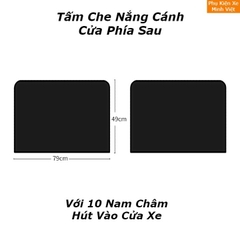 Tấm Bạt Che Nắng Kính Lái Ô Tô 5 Lớp Cao Cấp, Có Chụp Gương