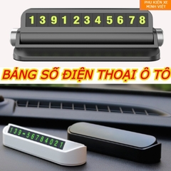 Bảng Ghi Số Điện Thoại Ô Tô Cao Cấp, Mẫu Mới Dễ Dàng Lắp Đặt Trên  Xe