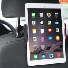 Kẹp Điện Thoại Ipad Mini Gắn Ghế Sau Ô Tô Chất Liệu Hợp Kim Nhựa ABS
