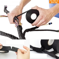 Băng Dính Vải Chịu Nhiệt Quấn Dây Điện Ô Tô – Cách Điện Tốt