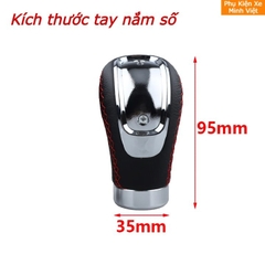 Tay Nắm / Bọc Cần Số Ô Tô Da PU Cao Cấp – Phù Hợp Mọi Dòng Xe
