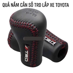 Tay Nắm Cần Số Toyota TRD 5 Cấp – Chất Liệu Da Cao Cấp
