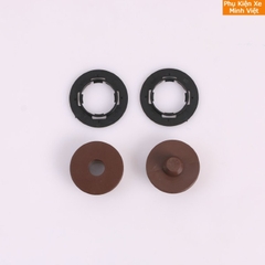 Combo 10 Bộ Khuy Cố Định Thảm Lót Sàn Ô Tô Chống Trơn Trượt Bền Bỉ,