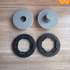 Combo 10 Bộ Khuy Cố Định Thảm Lót Sàn Ô Tô Chống Trơn Trượt Bền Bỉ,