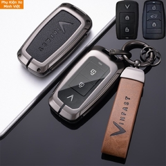 Ốp Chìa Khóa Xe VinFast VF3, VF5 - Dùng Chung Mẫu Mới