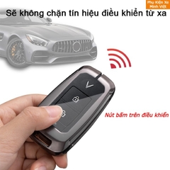 Ốp Chìa Khóa Xe VinFast VF3, VF5 - Dùng Chung Mẫu Mới