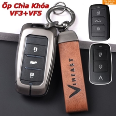 Ốp Chìa Khóa Xe VinFast VF3, VF5 - Dùng Chung Mẫu Mới
