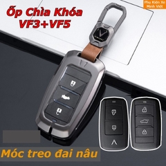 Ốp Chìa Khóa Xe VinFast VF3, VF5 - Dùng Chung Mẫu Mới