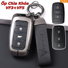 Ốp Chìa Khóa Xe VinFast VF3, VF5 - Dùng Chung Mẫu Mới