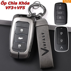 Ốp Chìa Khóa Xe VinFast VF3, VF5 - Dùng Chung Mẫu Mới