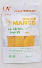 Xoài sấy dẻo muối ớt Lavfoods