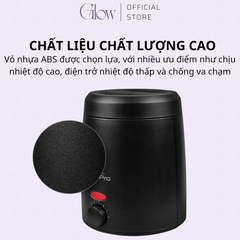 Combo 100gr Sáp Wax Lông Sữa Dừa  Siêu Bám Lông + Mỡ Trăn N'store + Nồi Nấu Sáp ProWax 200 Chống Dính Mini GLOW WAXING - 1013