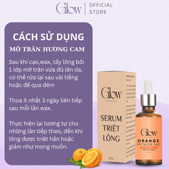 Mỡ Trăn Triệt Lông Nguyên Chất, Serum Triệt Lông, Mờ Rạn Da, Hỗ Trợ Triệt Lông Sau Wax GLOWWAXING Nguyên Chất 100%