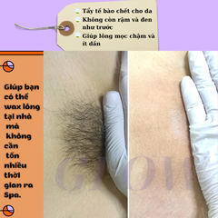 Combo Nồi Đun Sáp Wax Lông ProWax 100 + 100gram Sáp Dừa Hồng Wax Lông Cao Cấp,Siêu Bám Lông, Dành Cho Mọi Loại Da GLOW WAXING Tặng Que CHE TÊN - 8582