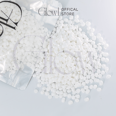 Combo Nồi Nấu Sáp Silicon Điện Gấp Gọn + 100Gr Sáp Dừa Cao Cấp GLOWWAXING + Mỡ Trăn Nguyên Chất 10ml Tặng Que Phết CHE TÊN - 1092