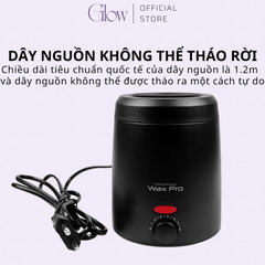 Combo 300gr Sáp Wax Sữa Dừa + Nồi Nấu Sáp ProWax 200 Chống Dính Mini GLOW WAXING Tặng Que CHE TÊN SẢN PHẨM - 1013
