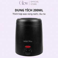 Combo 100gr Sáp Ngọc Trai Premium + Nồi Nấu Sáp Wax Lông Chống Dính Mini 200 GLOW WAXING