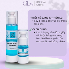 Dung Dịch Vệ Sinh, Làm Sạch Da Trước Khi Wax, Tẩy Lông Tránh Bụi Bẩn Bám GLOW WAXING