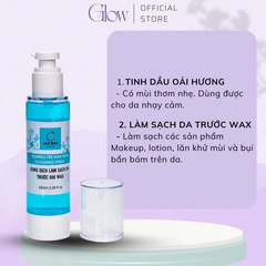 Dung Dịch Vệ Sinh, Làm Sạch Da Trước Khi Wax, Tẩy Lông Tránh Bụi Bẩn Bám GLOW WAXING