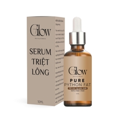 Combo Nồi Nấu Sáp Silicon Điện Gấp Gọn + 100Gr Sáp Dừa Cao Cấp GLOWWAXING + Mỡ Trăn Nguyên Chất 10ml Tặng Que Phết CHE TÊN - 1092