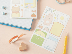 STICKER ghi chú set 4 tấm