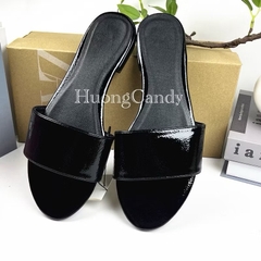 Dép Z Quai đen ngang dáng mợ Fullbox(sẵn)-H460/5802/TG1