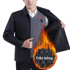 Áo Khoác trung niên cổ bẻ QCCC tặng Bố/ÔngH127