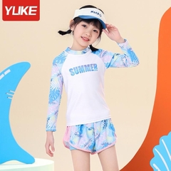 Đồ Bơi YLike dài tay chống nắng bé gái QCCCH78