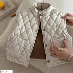 Áo gile trần trám lót lông cho bé QCCcH110