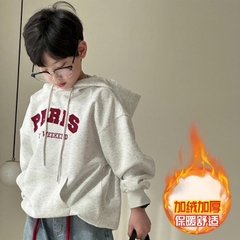 ￼Áo Hoodie lót lông size đại bé trai QCCCH108