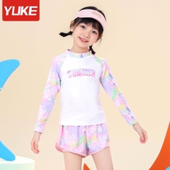 Đồ Bơi YLike dài tay chống nắng bé gái QCCCH78