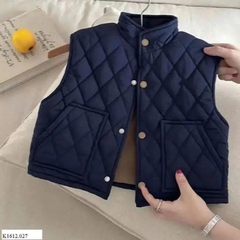 Áo gile trần trám lót lông cho bé QCCcH110