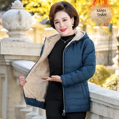 Áo phao Fc lót lông tặng bà/mẹH298