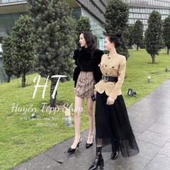 Giày ZR quai hậu mặt đá đen [full box - HÀNG SẴN]H396