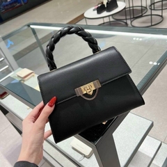Túi cê ka quai xoắn size 22 da trơn xuất dư[HÀNG SẴN]H309