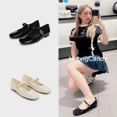 Giày búp bê CK quai đính ngọc FullboxH285