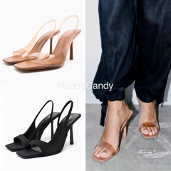 Sandal ZR Quai Mảnh Liền Thân 9cm(hàng sẵn-lùi 1 sz)H277