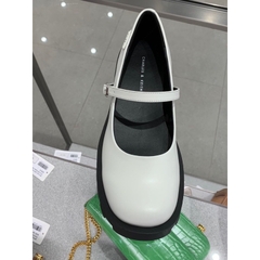 Giày búp bê Cnk quai mảnh khoá vuông 3.5cm FULLBOXH282