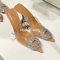 Guốc Trong ZA.RA Quai Hậu Khuy Đá Tròn[Sẵn]H271