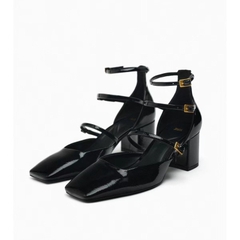 Giày Sandal nữ Z.ra 3 quai cài ngang FULLBOXH228